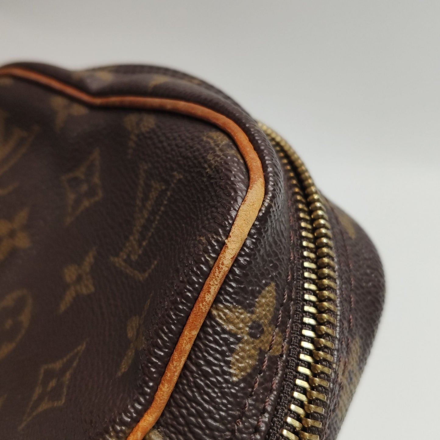 Preloved GLM-Amazone Camera Bag Monogram Print with Front Zip Pocket  Crossbody Bag 250323781116799