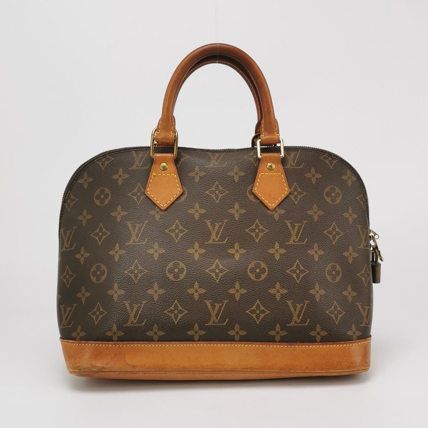 Preloved GLM-Alma Small Monogram Canvas Shell Handbag 250323781117532