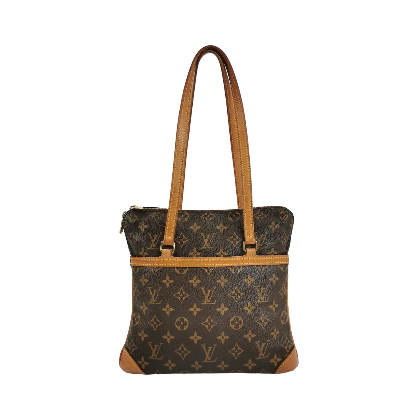 Preloved GLM-Sac Coussin Monogram Print Reinforced Corners Shopping Bag Shoulder Bag 250320781112776