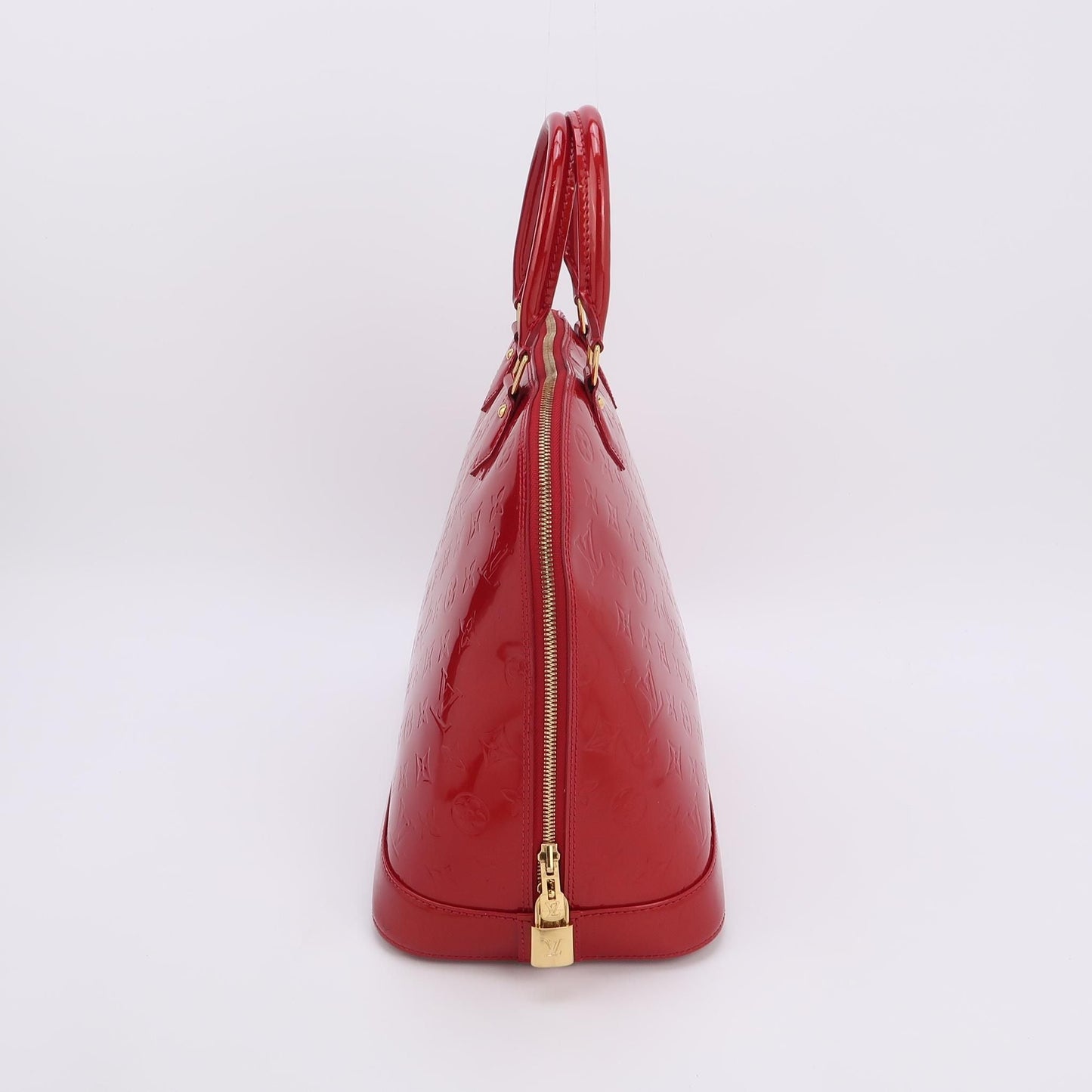 Preloved GLM-Alma Large Patent Leather Monogram Shell Handbag 037852100206