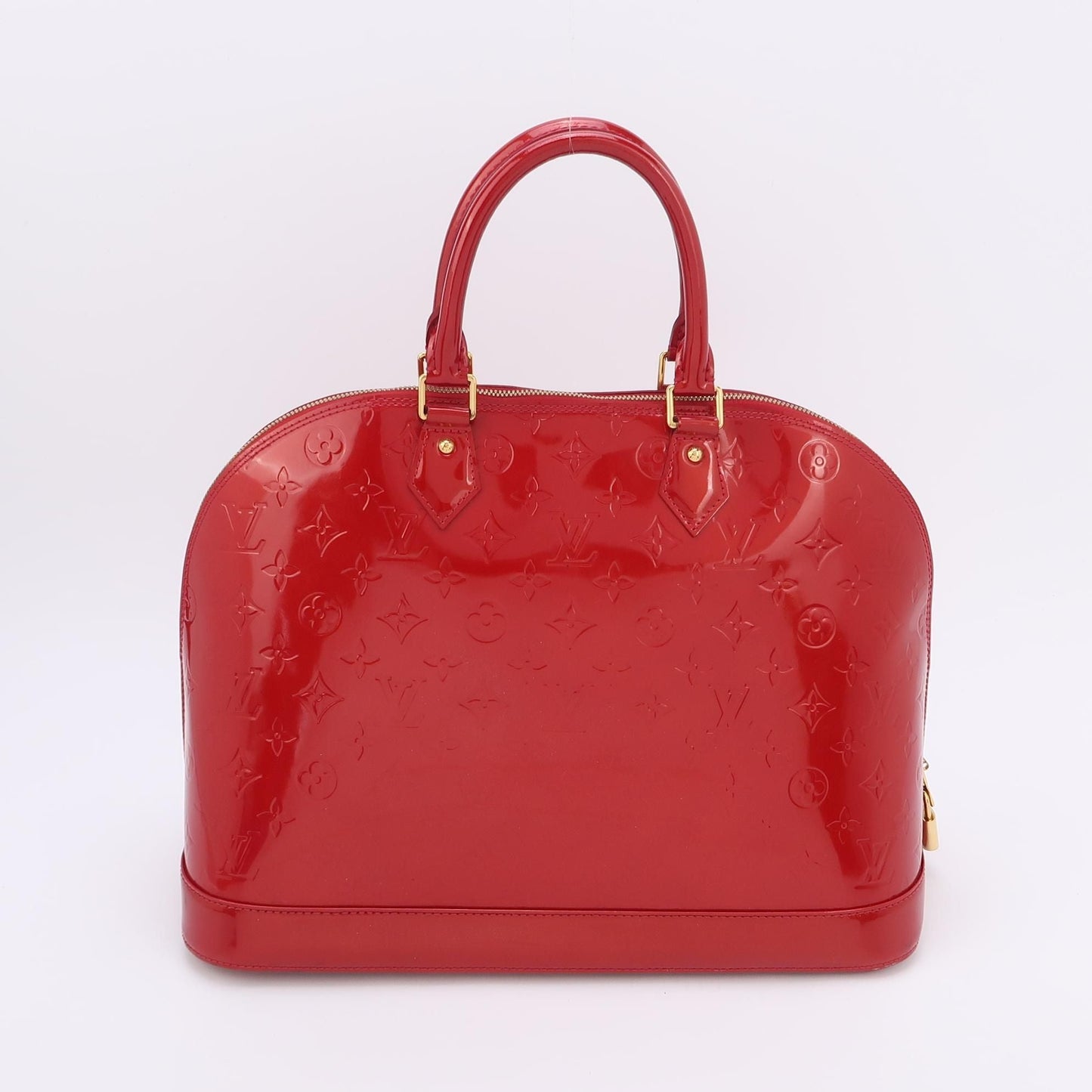 Preloved GLM-Alma Large Patent Leather Monogram Shell Handbag 037852100206