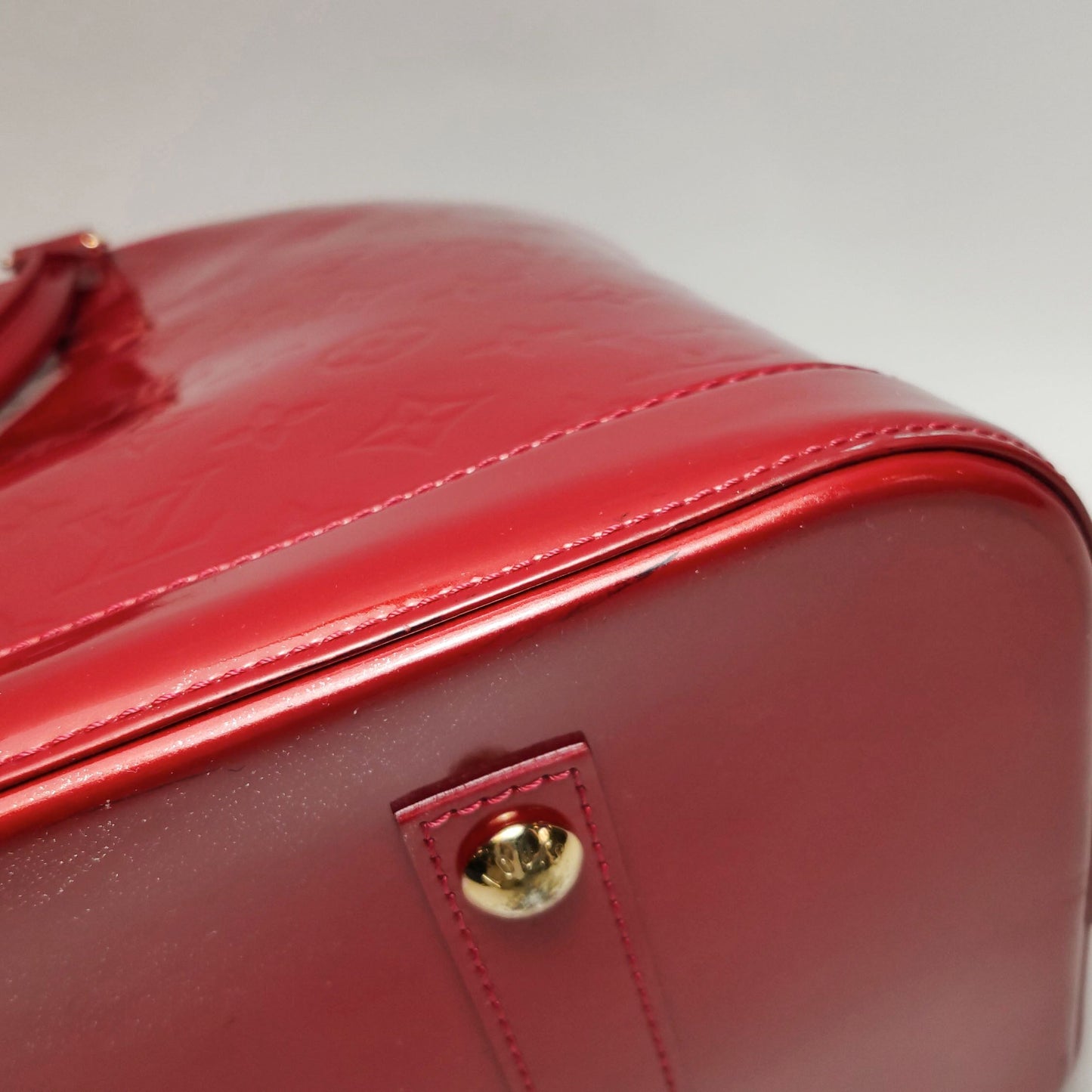 Preloved GLM-Alma Large Patent Leather Monogram Shell Handbag 037852100206