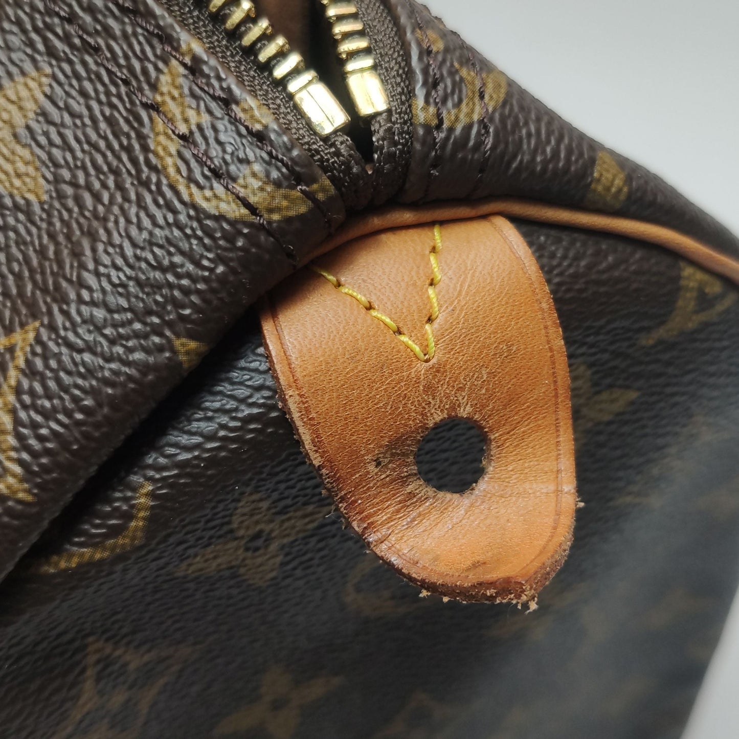Preloved GLM-Speedy 35 Monogram Canvas Boston Bag 037851800571