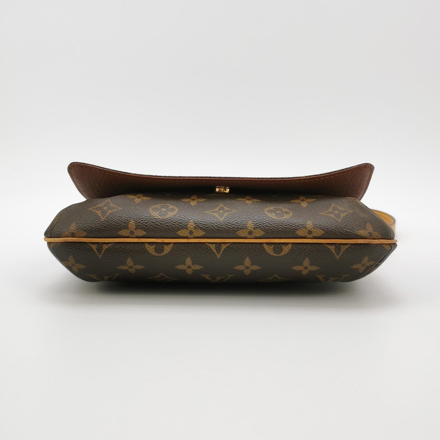 Preloved GLM-Musette Wangfei Bag Monogram Print Flap  Shoulder Bag 250313781103626