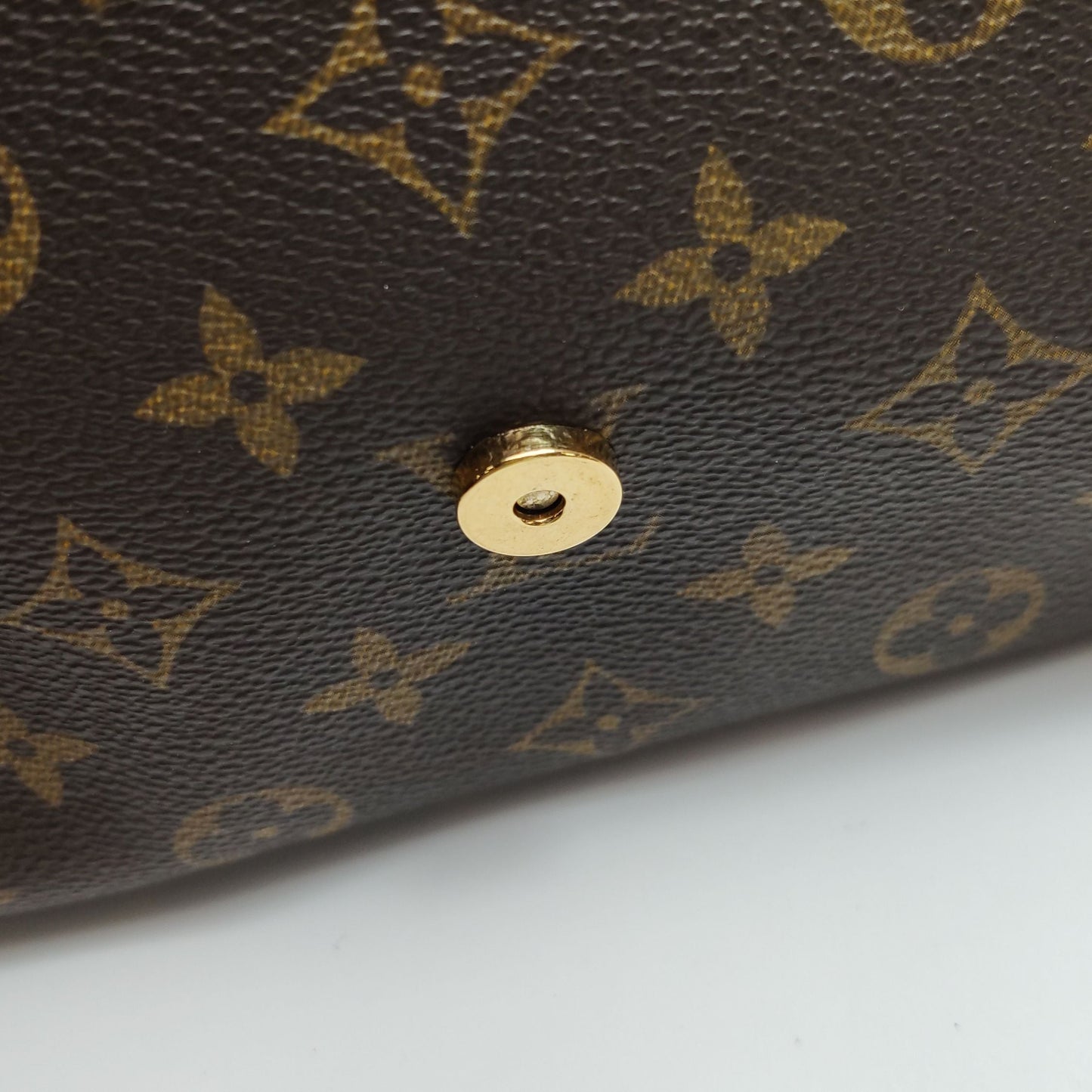 Preloved GLM-Musette Wangfei Bag Monogram Print Flap  Shoulder Bag 250313781103626