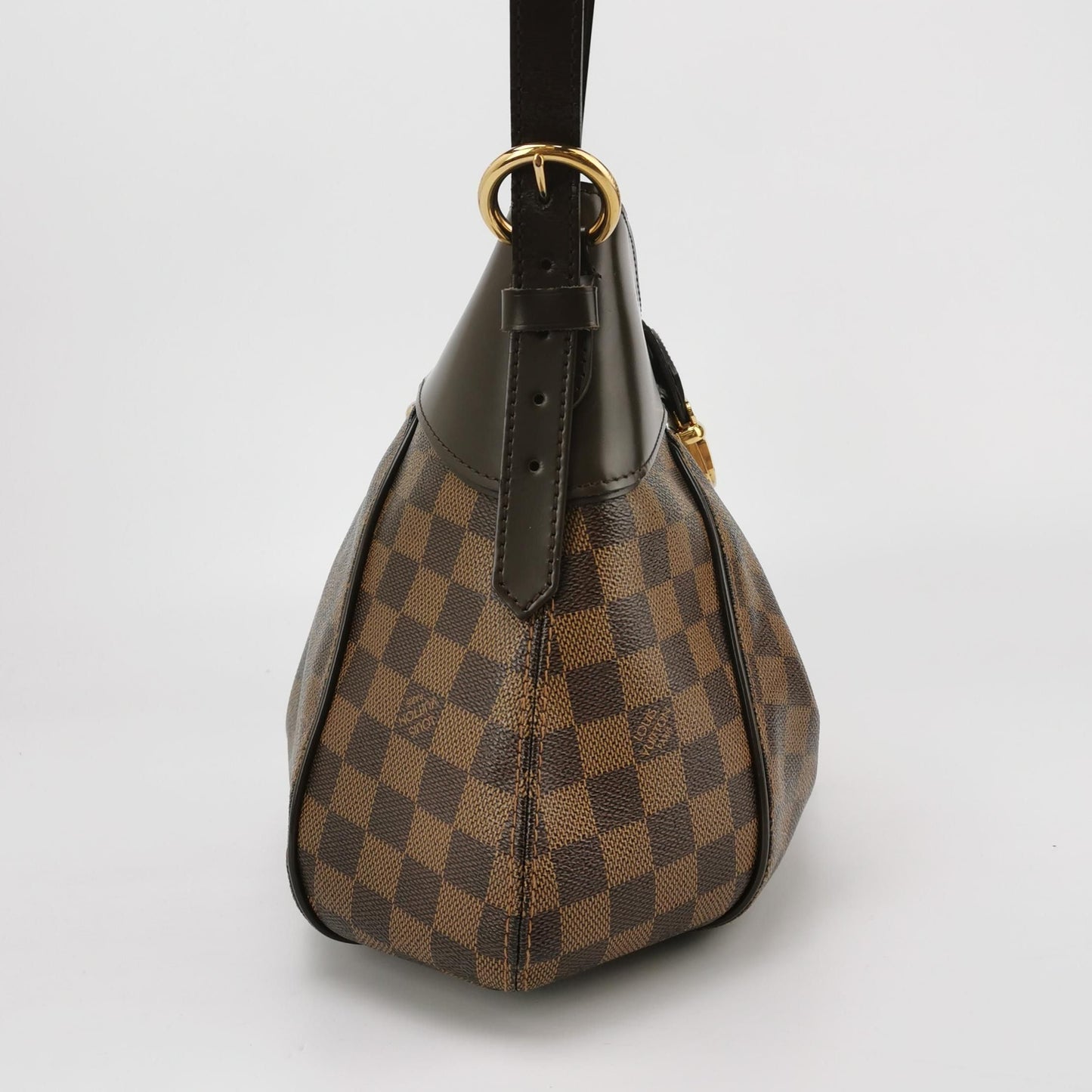 Preloved GLM-Sistina Leather Checkered Crossbody Bag 250314781104443