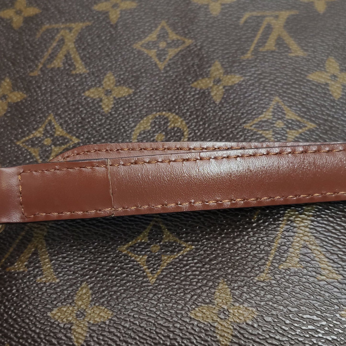 Preloved GLM-Monceau Small Monogram S-lock Crossbody Shoulder Bag 250313781103008
