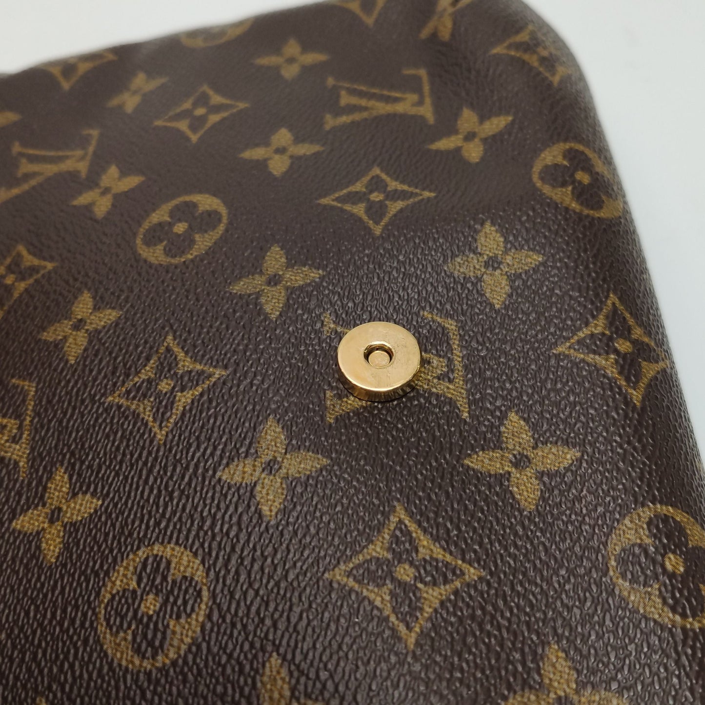 Preloved GLM-Musette Bag Monogram Print Shoulder Bag 037851300356