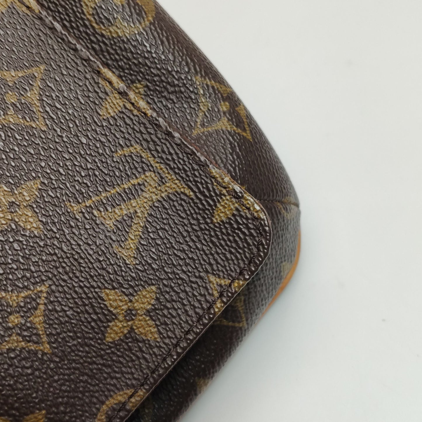 Preloved GLM-Musette Bag Monogram Print Shoulder Bag 037851300356