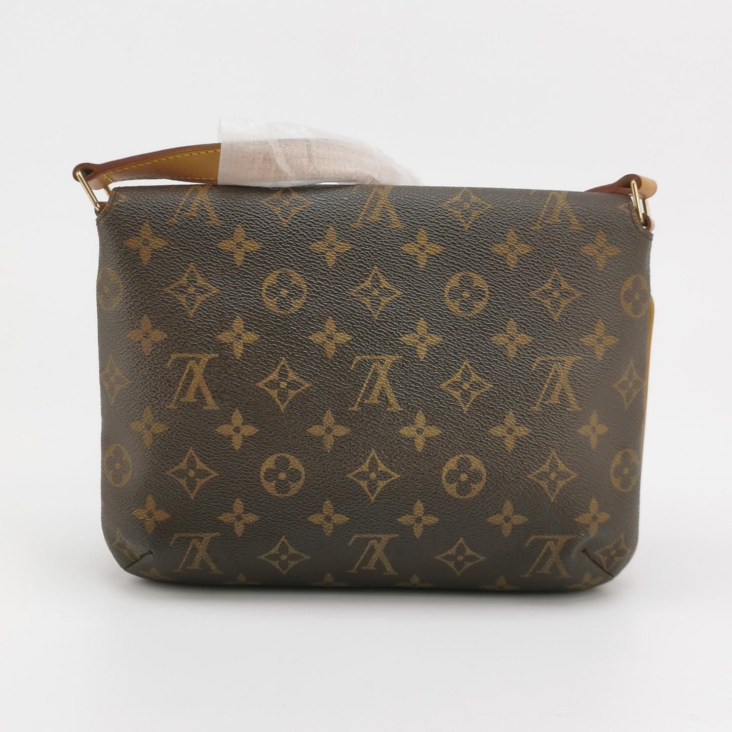 Preloved GLM-Musette Bag Monogram Print Shoulder Bag 037851300356