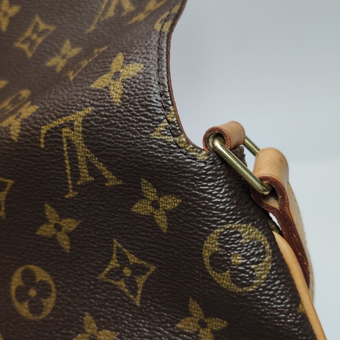 Preloved GLM-Musette Bag Monogram Print Shoulder Bag 037851300356