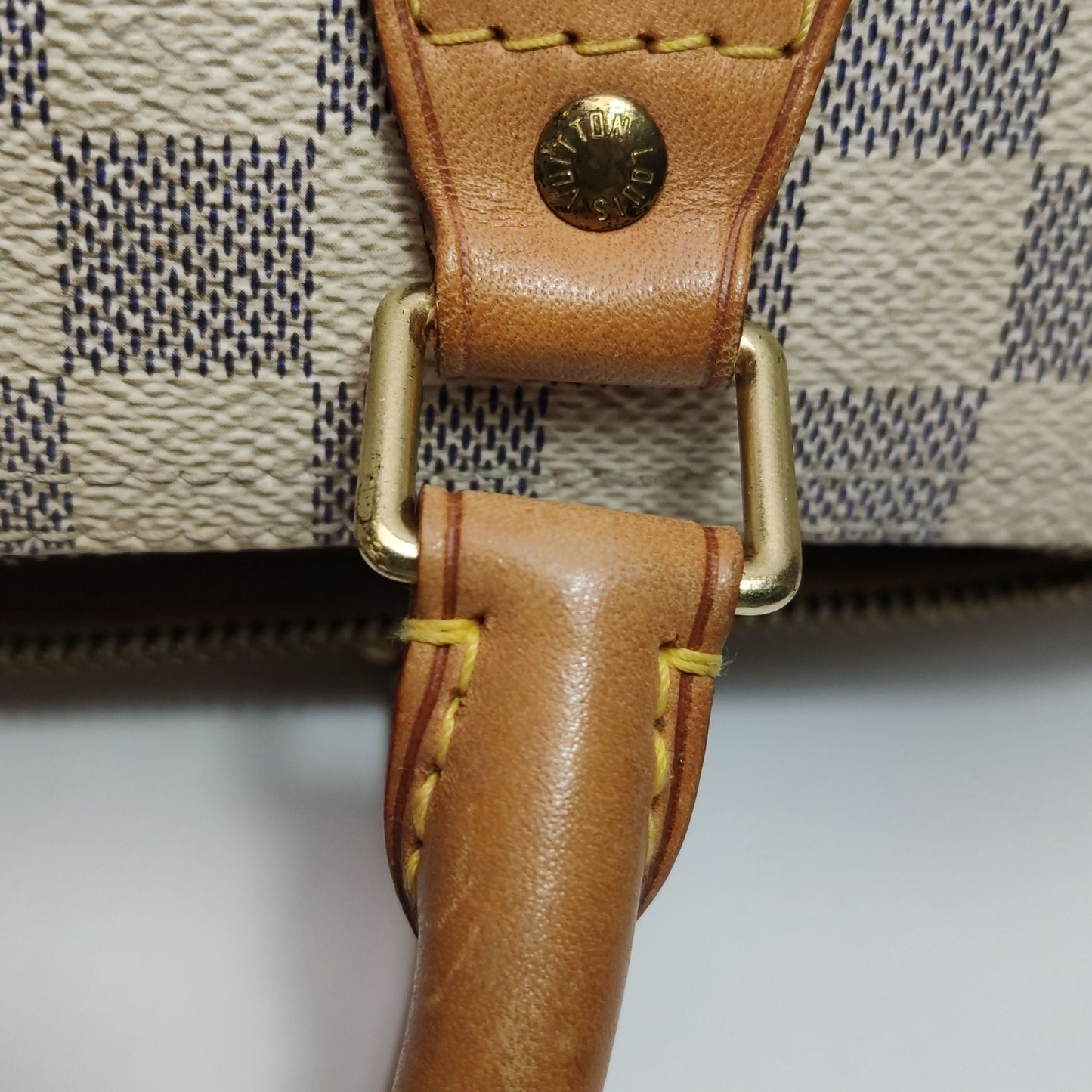 Preloved GLM-Speedy 30 Damier Canvas Boston Bag 250309781097469