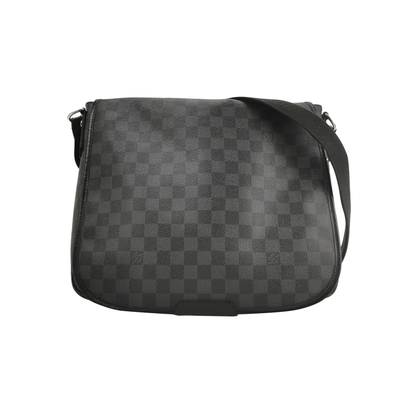 Preloved GLM-Checkered Flap Messenger Bag 250306781092915