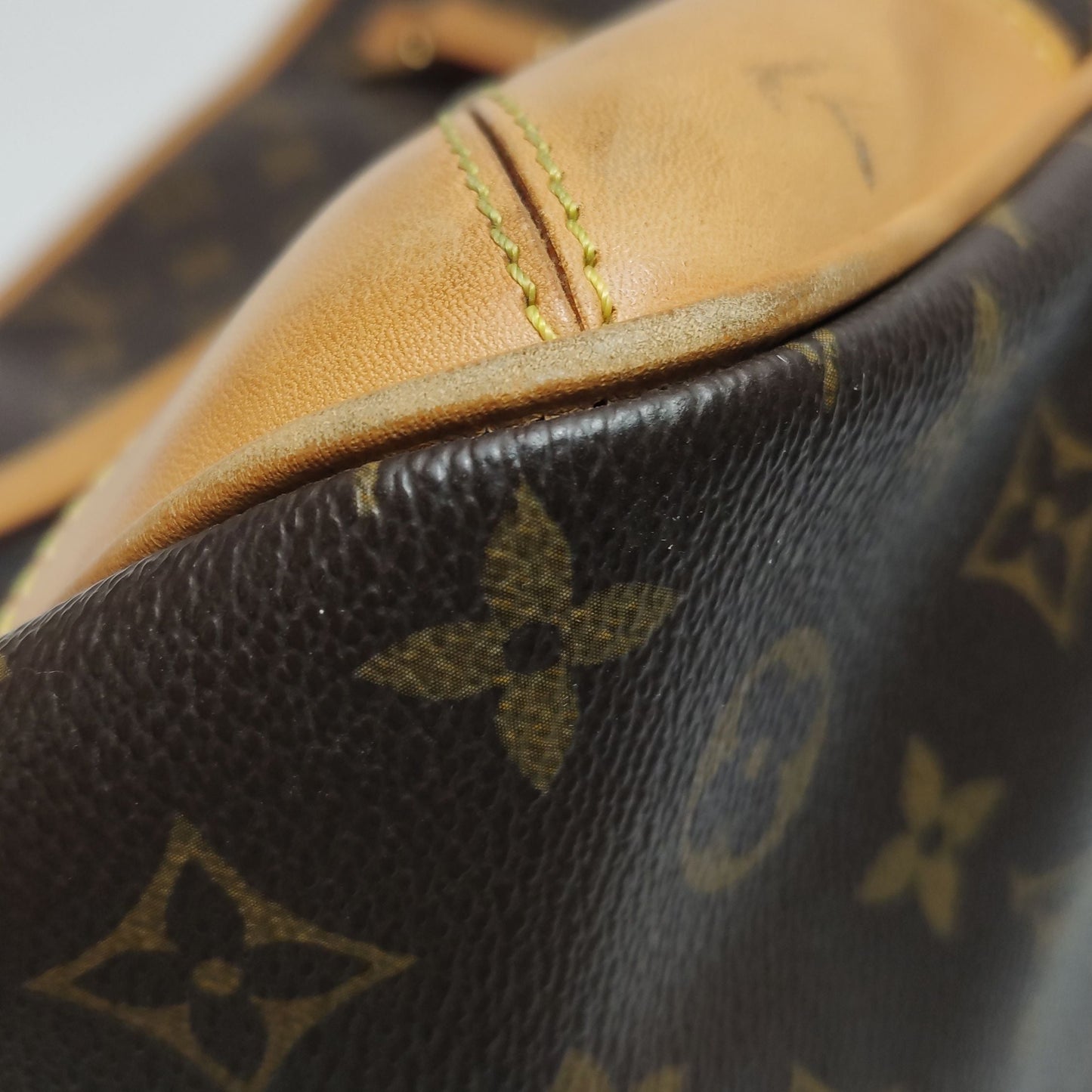 Preloved GLM-Estrela Monogram Print Shoulder Bag 037850800394