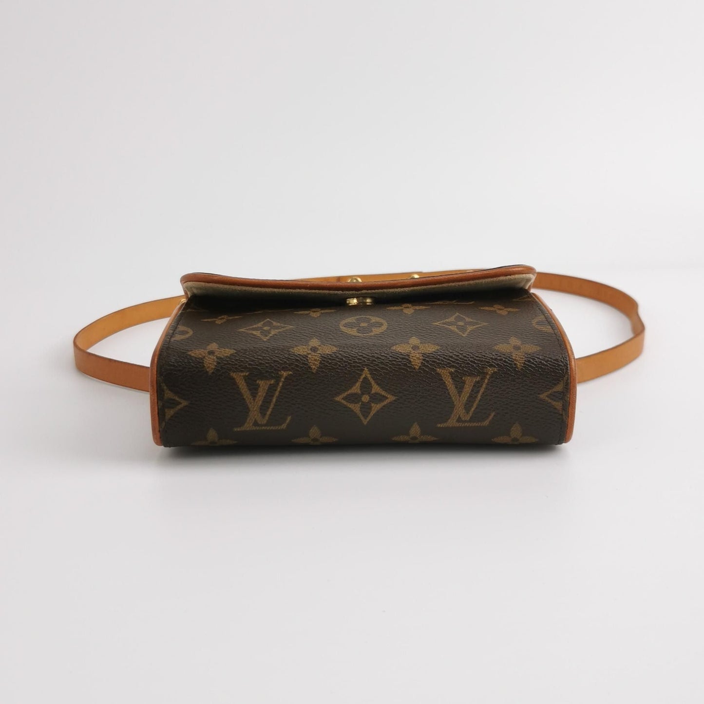 Preloved GLM-Florentine Monogram Print Waist Bag Chest Bag 250212781059885