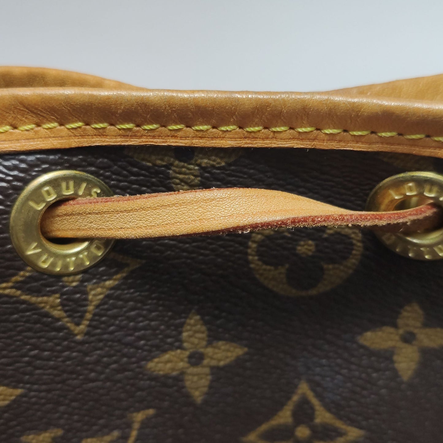 Preloved GLM-NOE BB Monogram Drawstring Crossbody Bag 250510781185913