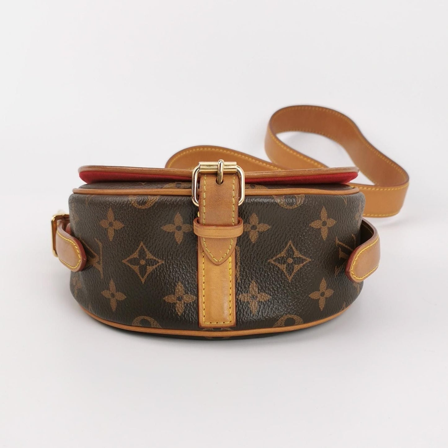 Preloved GLM-Tambourin Small Monogram Buckle Crossbody Bag 250528781211433