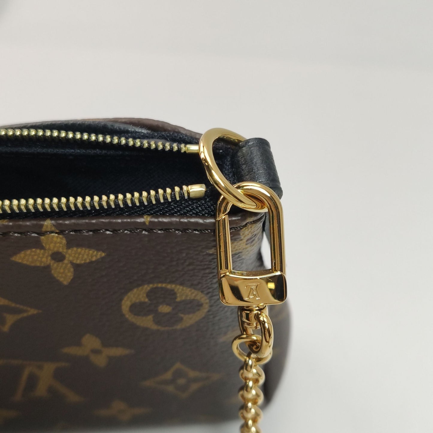 Preloved GLM-Pallas Mini Monogram Crossbody Bag 250527781209783