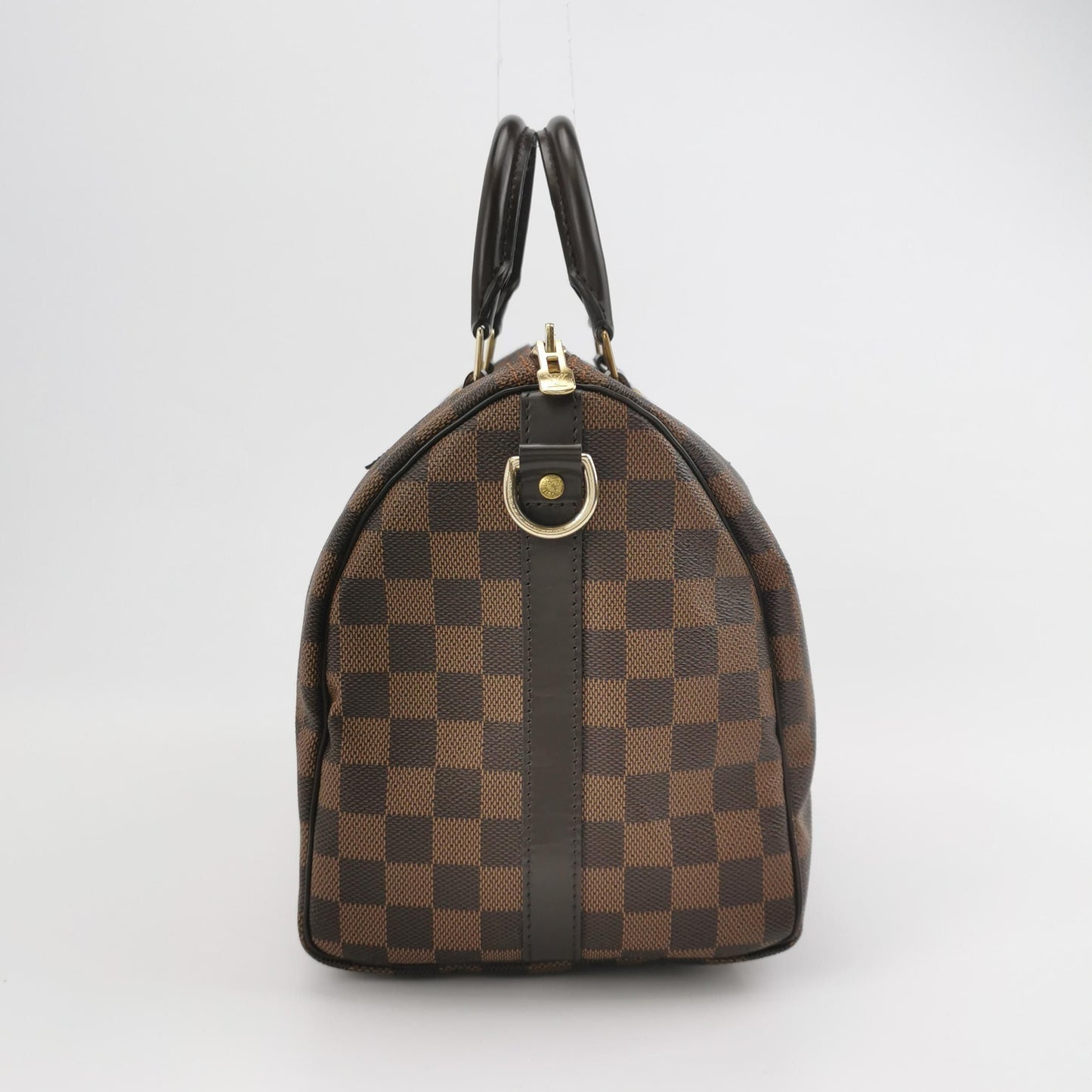 Preloved GLM-Speedy 30 Damier Ebene Boston Crossbody Bag 250526781208830