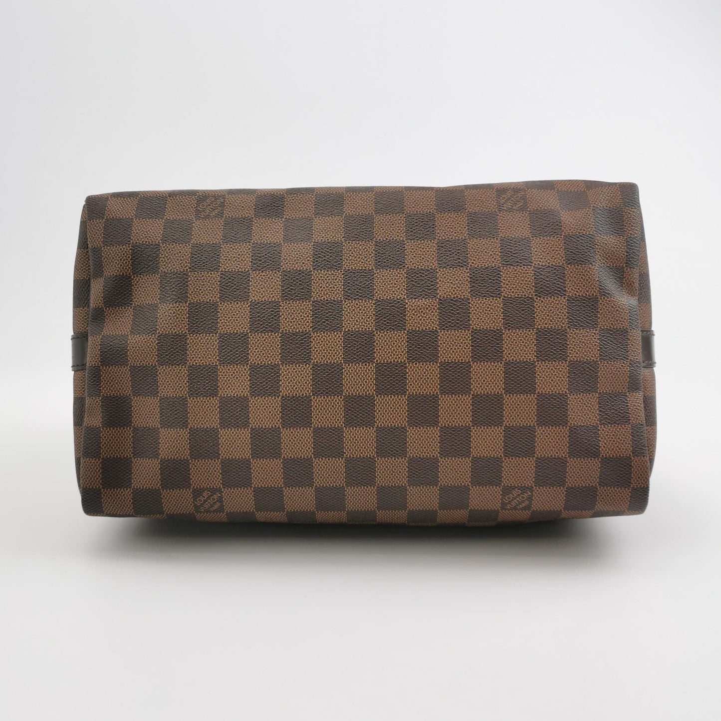 Preloved GLM-Speedy 30 Damier Ebene Boston Crossbody Bag 250526781208830