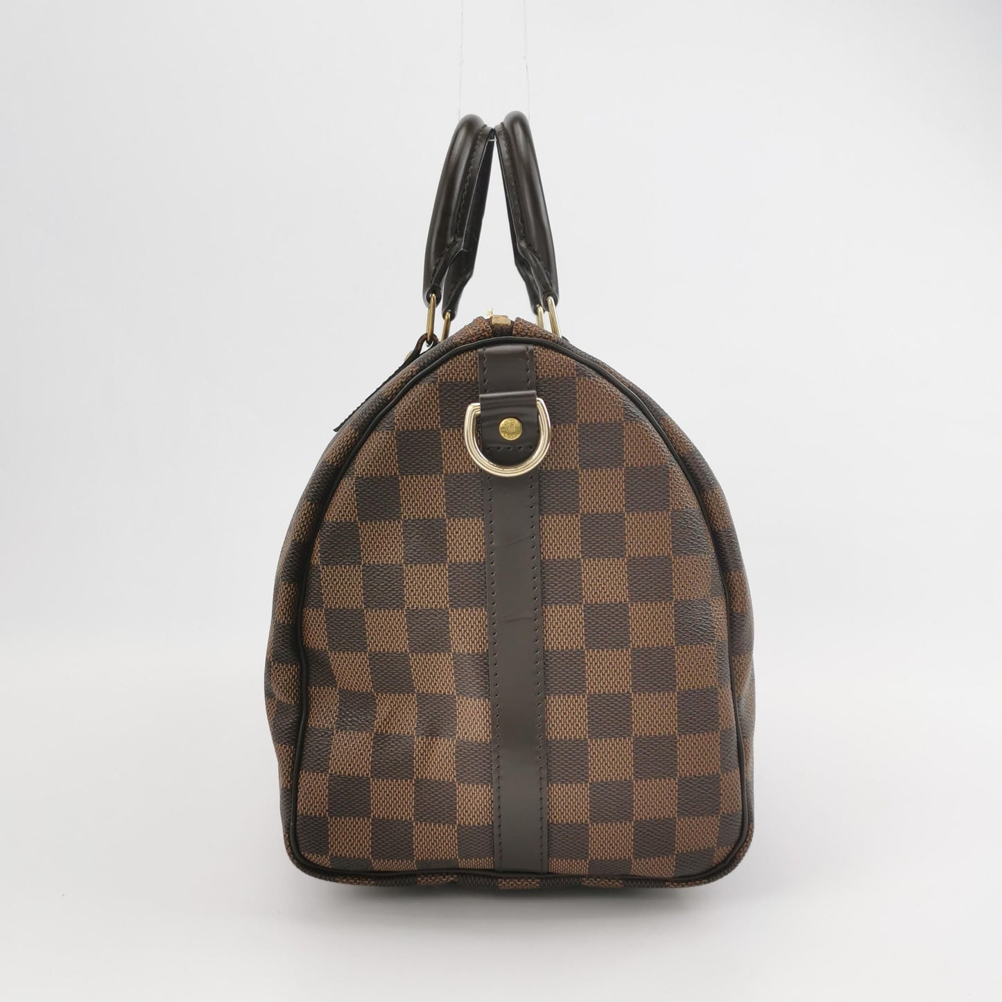 Preloved GLM-Speedy 30 Damier Ebene Boston Crossbody Bag 250526781208830