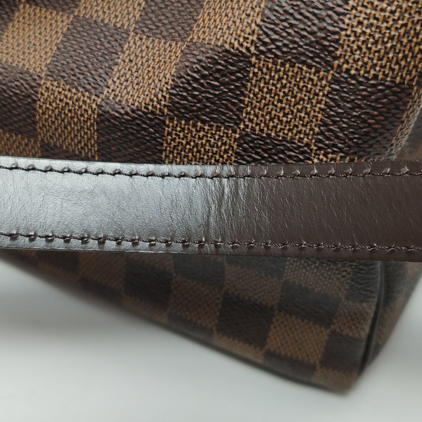 Preloved GLM-Speedy 30 Damier Ebene Boston Crossbody Bag 250526781208830