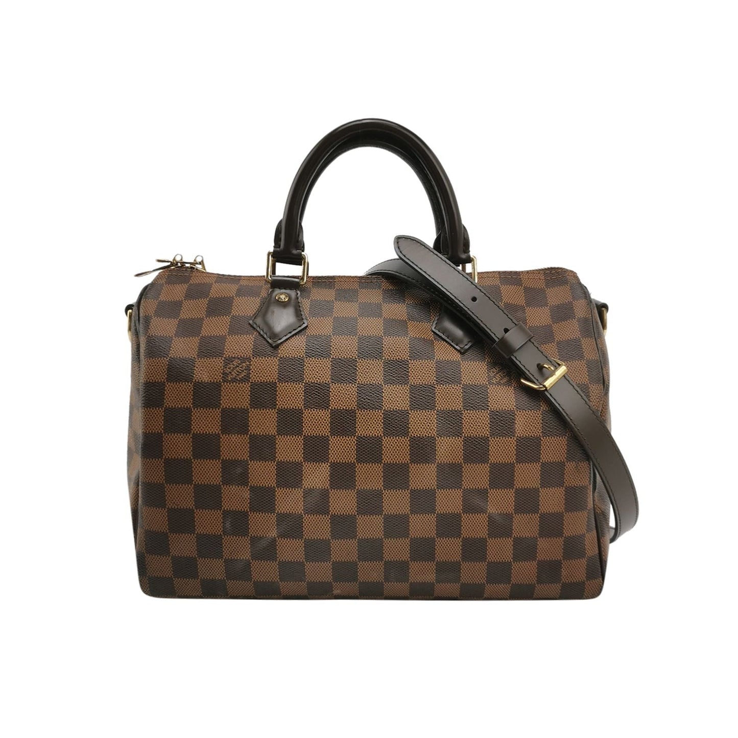 Preloved GLM-Speedy 30 Damier Ebene Crossbody Bag 250524781206451