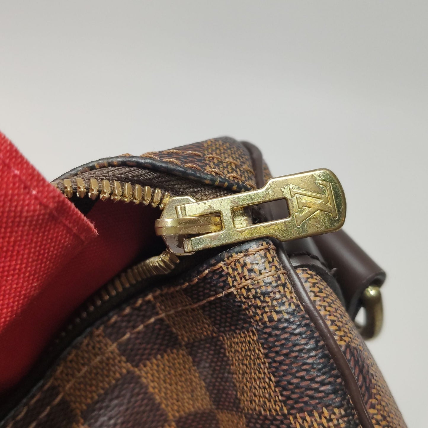 Preloved GLM-Speedy 30 Damier Ebene Crossbody Bag 250524781206451