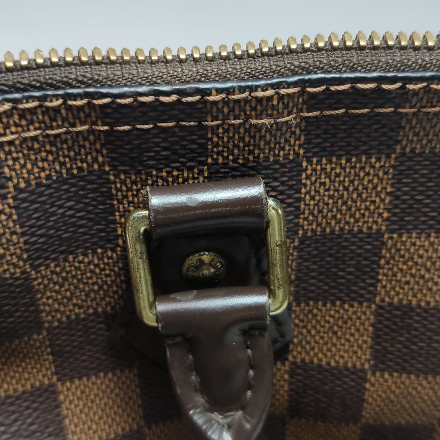 Preloved GLM-Speedy 30 Damier Ebene Crossbody Bag 250524781206451