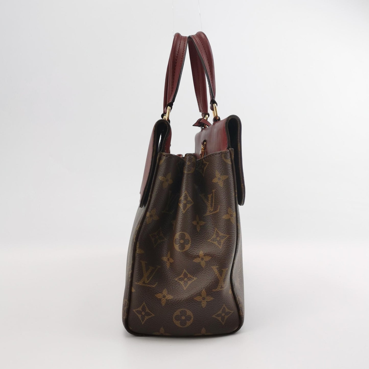 Preloved GLM-Venus Leather Monogram Reversible Flap Shoulder Bag Crossbody Bag 250523781204894
