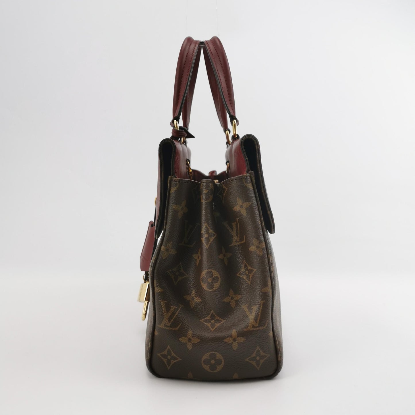 Preloved GLM-Venus Leather Monogram Reversible Flap Shoulder Bag Crossbody Bag 250523781204894
