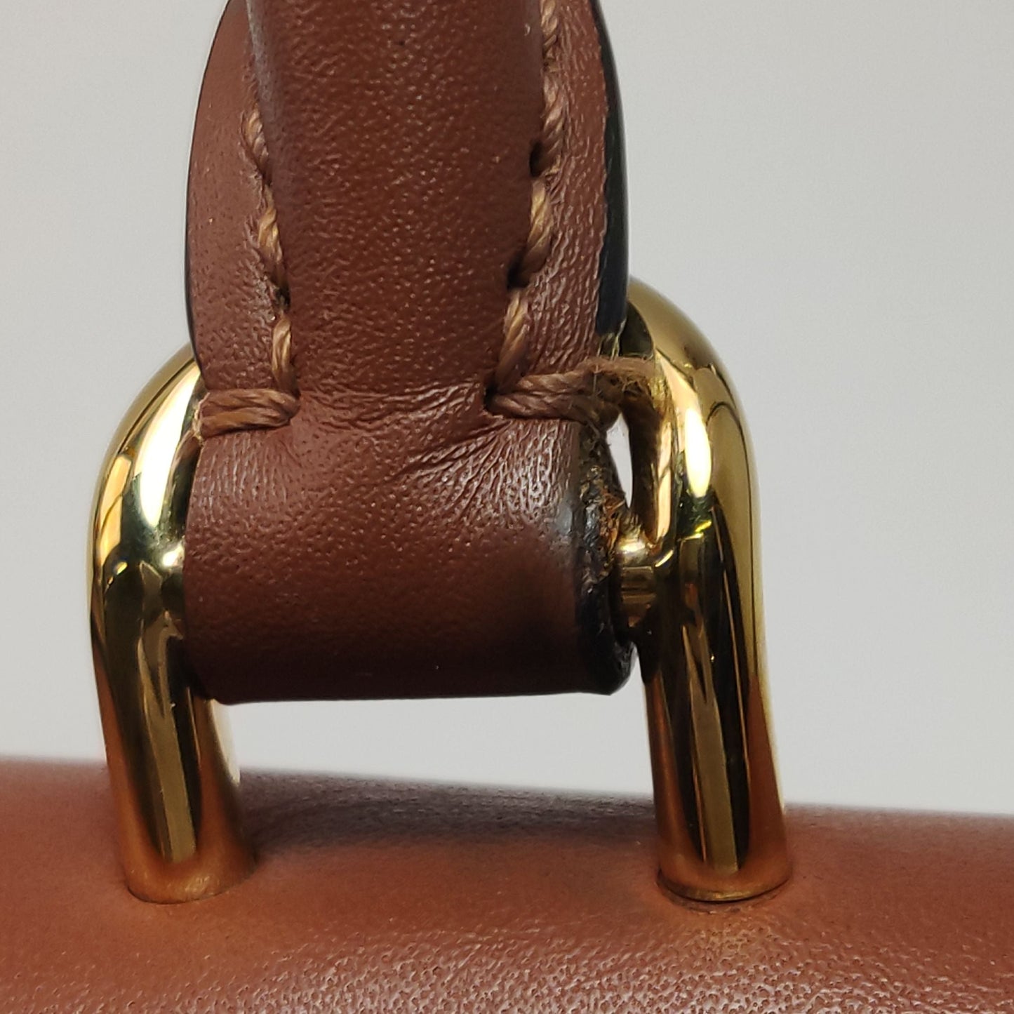Preloved GLM-Locky BB Leather Monogram Lock Crossbody Bag 250519781199148