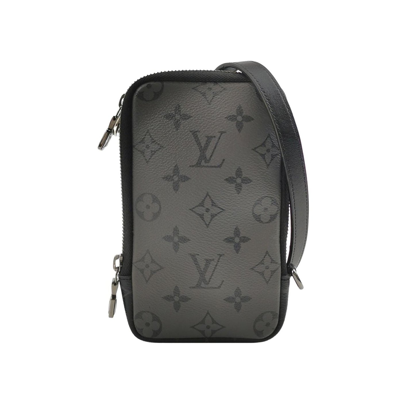 Preloved GLM-Double Crossbody Phone Bag Monogram 250518781197177