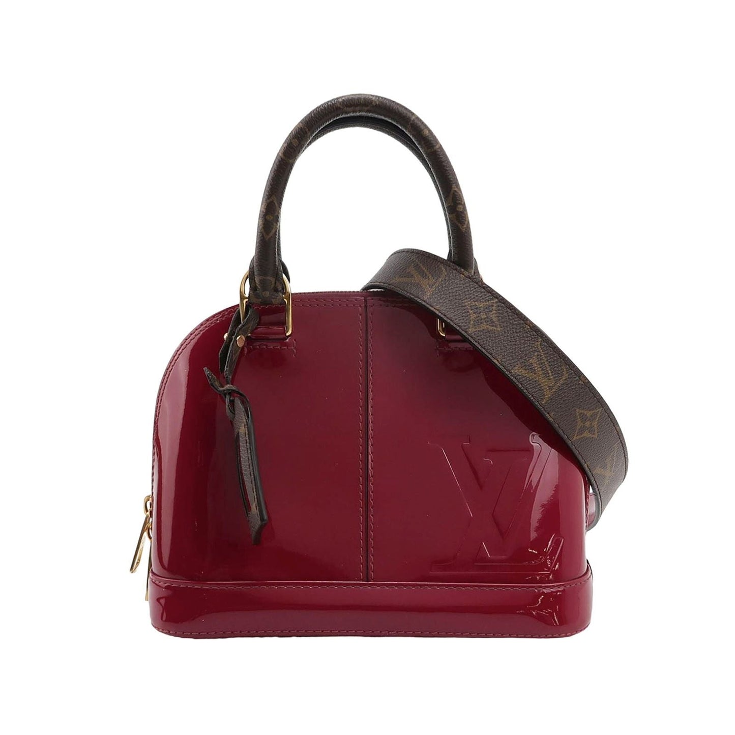 Preloved GLM-Alma BB Patent Leather Crossbody Bag 250518781197704