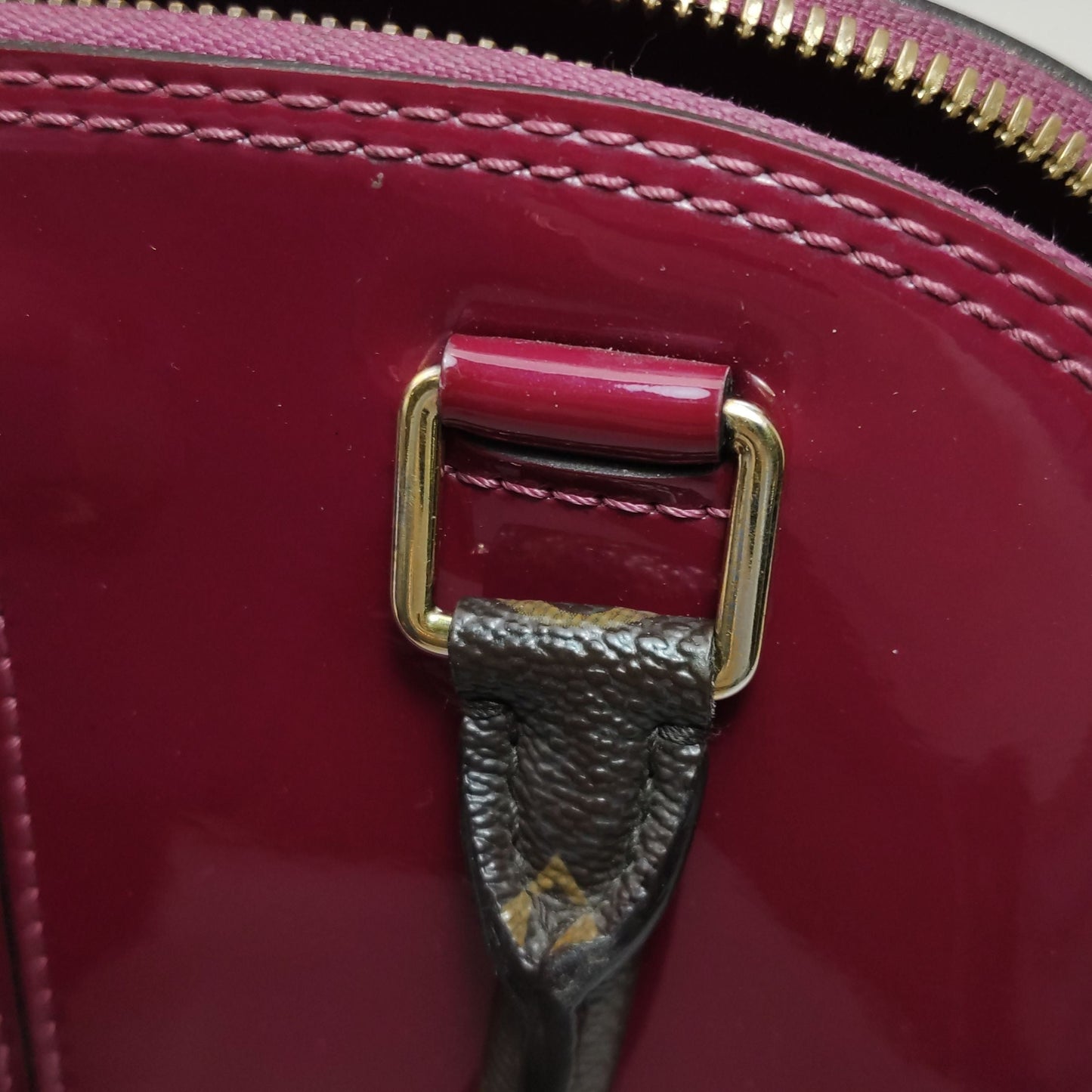 Preloved GLM-Alma BB Patent Leather Crossbody Bag 250518781197704