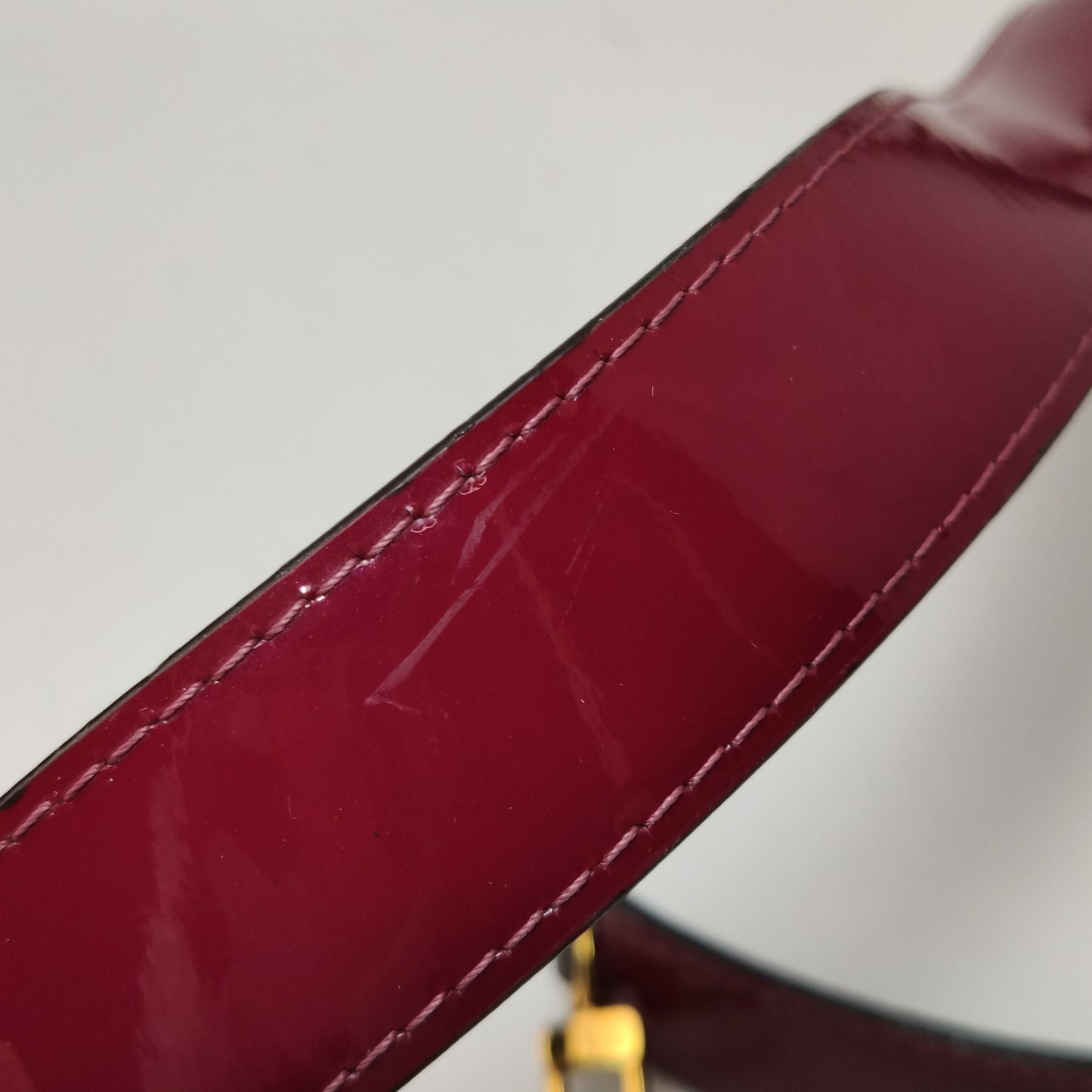 Preloved GLM-Alma BB Patent Leather Crossbody Bag 250518781197704