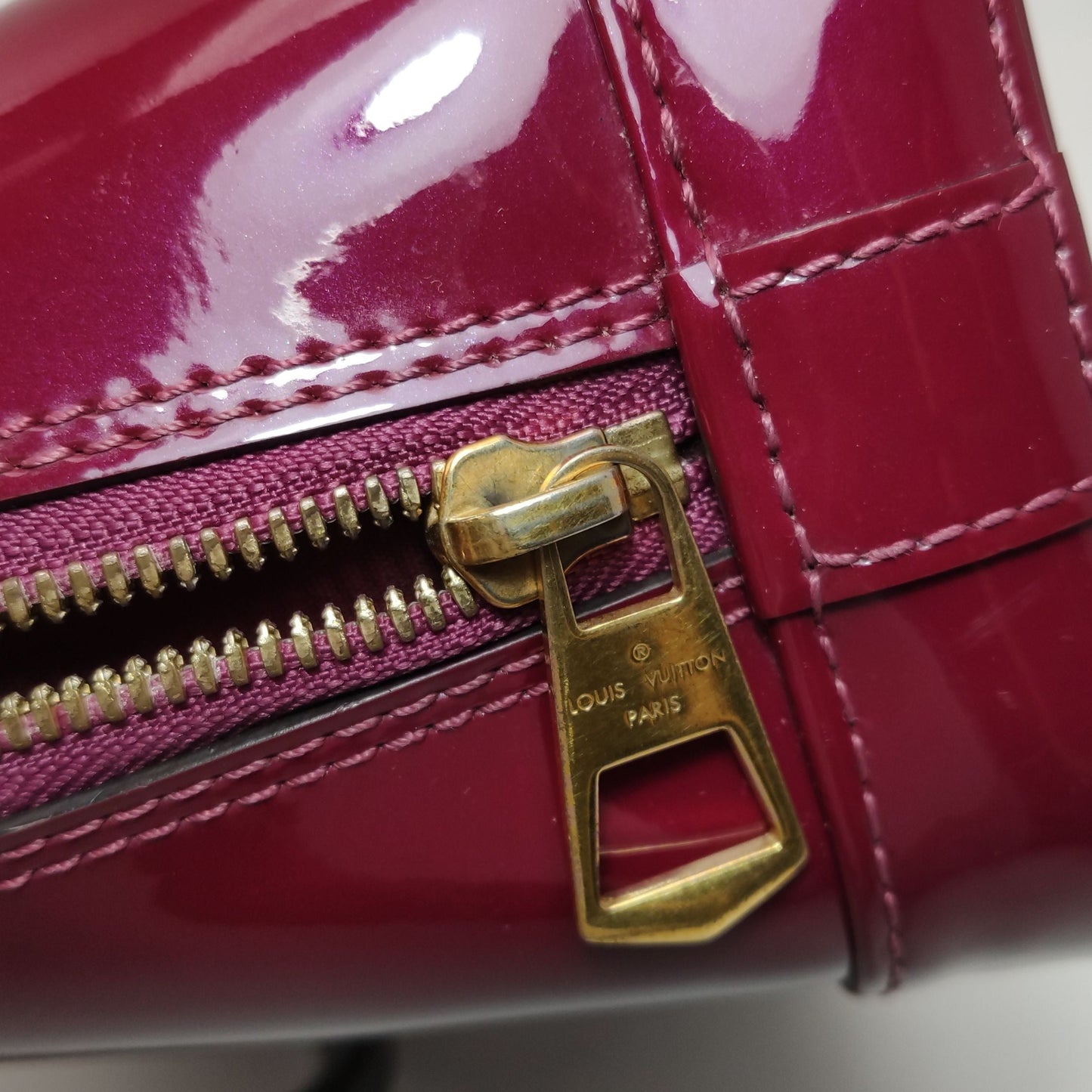 Preloved GLM-Alma BB Patent Leather Crossbody Bag 250518781197704
