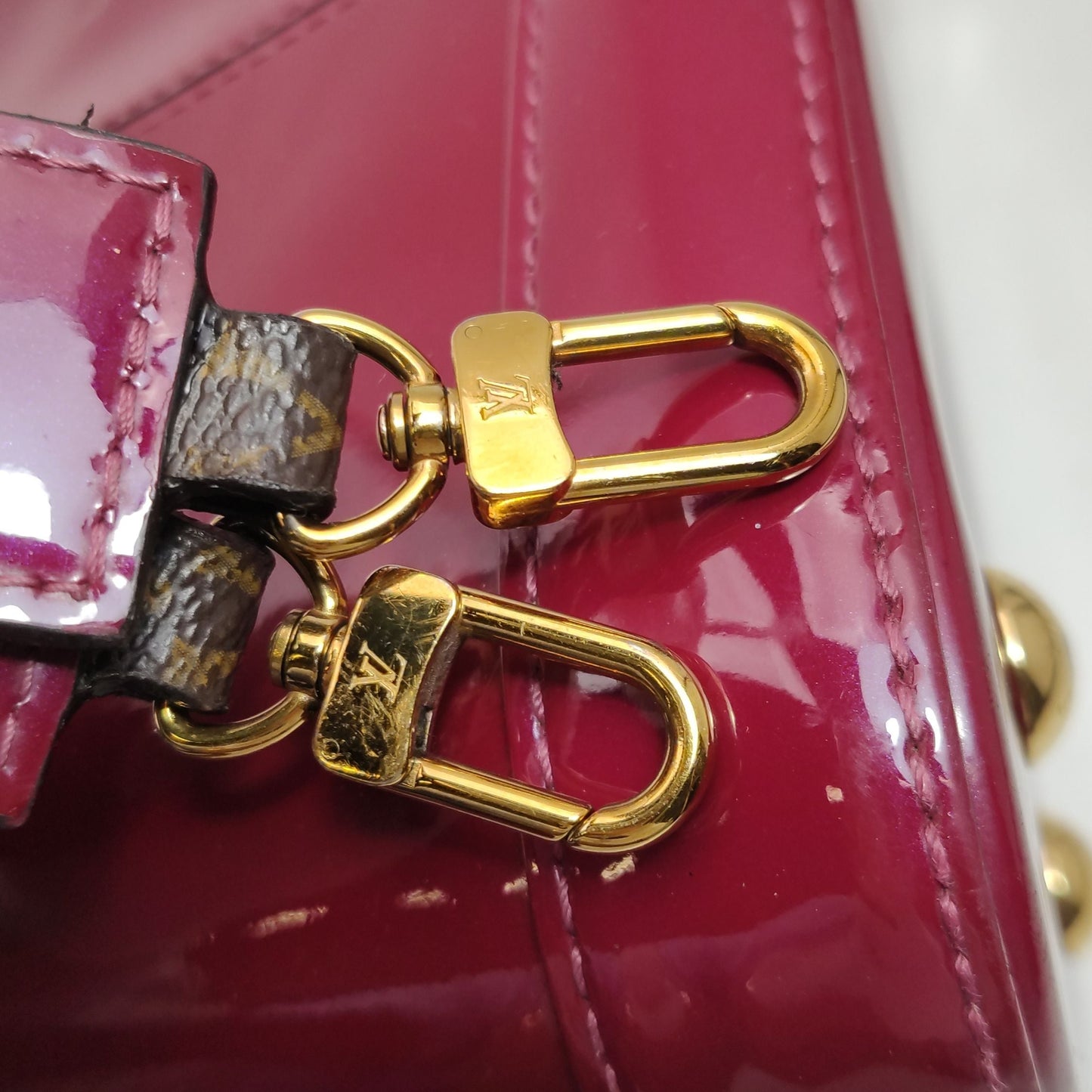 Preloved GLM-Alma BB Patent Leather Crossbody Bag 250518781197704