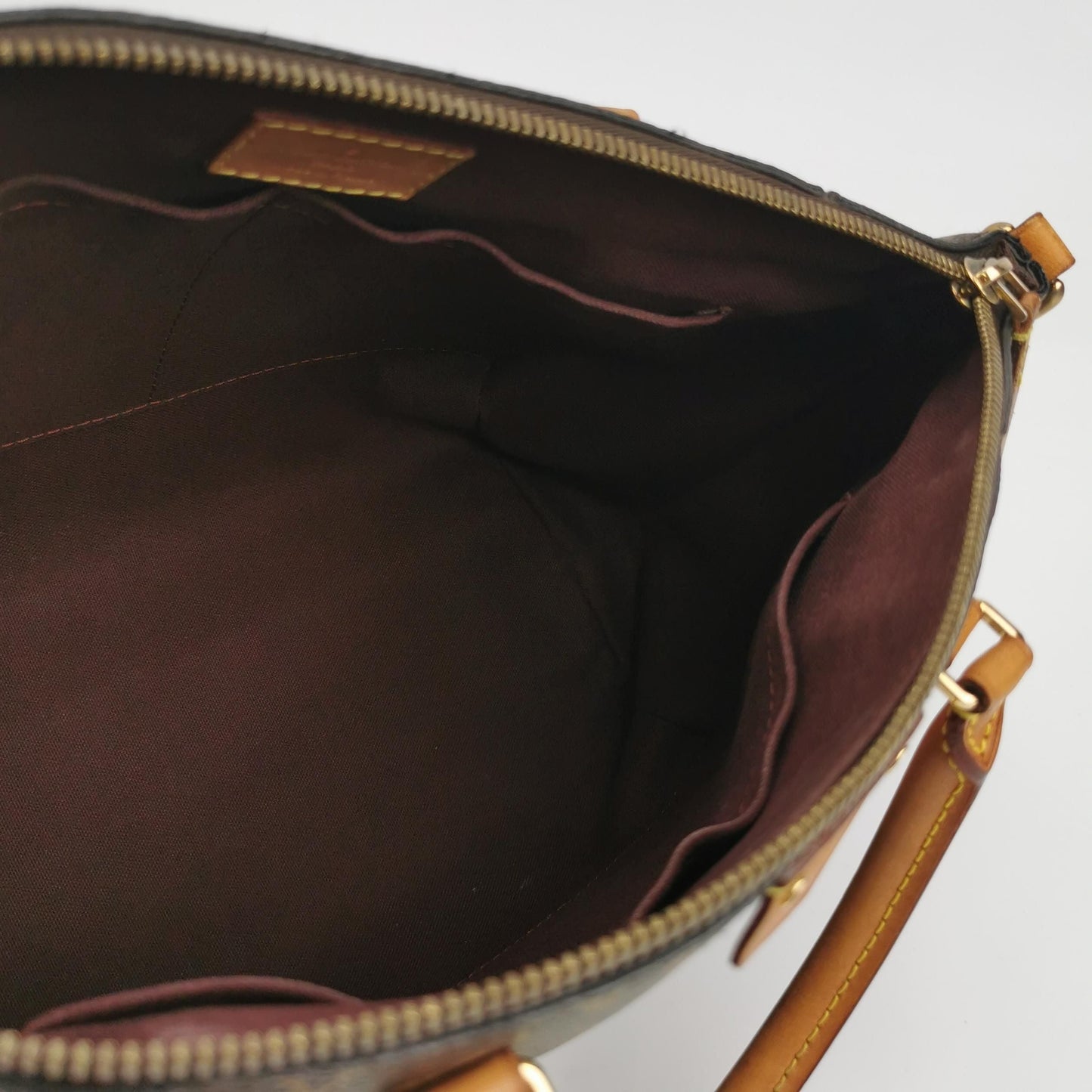 Preloved GLM-Turenne Small Monogram Canvas Pleated Crossbody Bag 250516781195156
