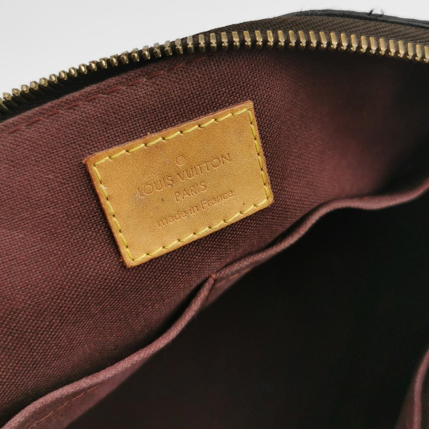 Preloved GLM-Turenne Small Monogram Canvas Pleated Crossbody Bag 250516781195156