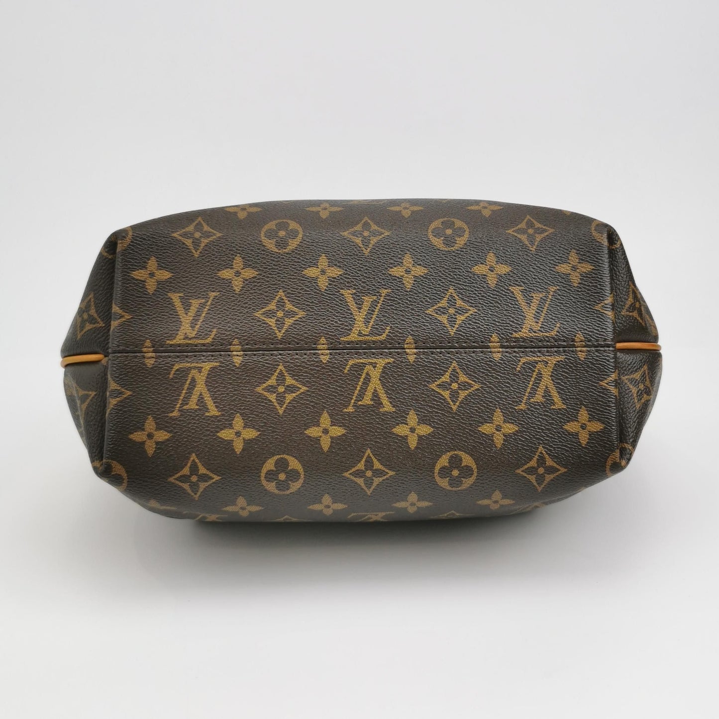 Preloved GLM-Turenne Small Monogram Canvas Pleated Crossbody Bag 250516781195156