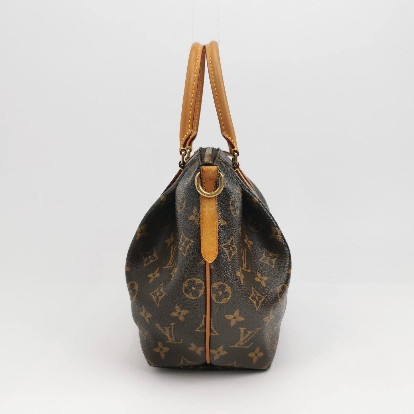 Preloved GLM-Turenne Small Monogram Canvas Pleated Crossbody Bag 250516781195156