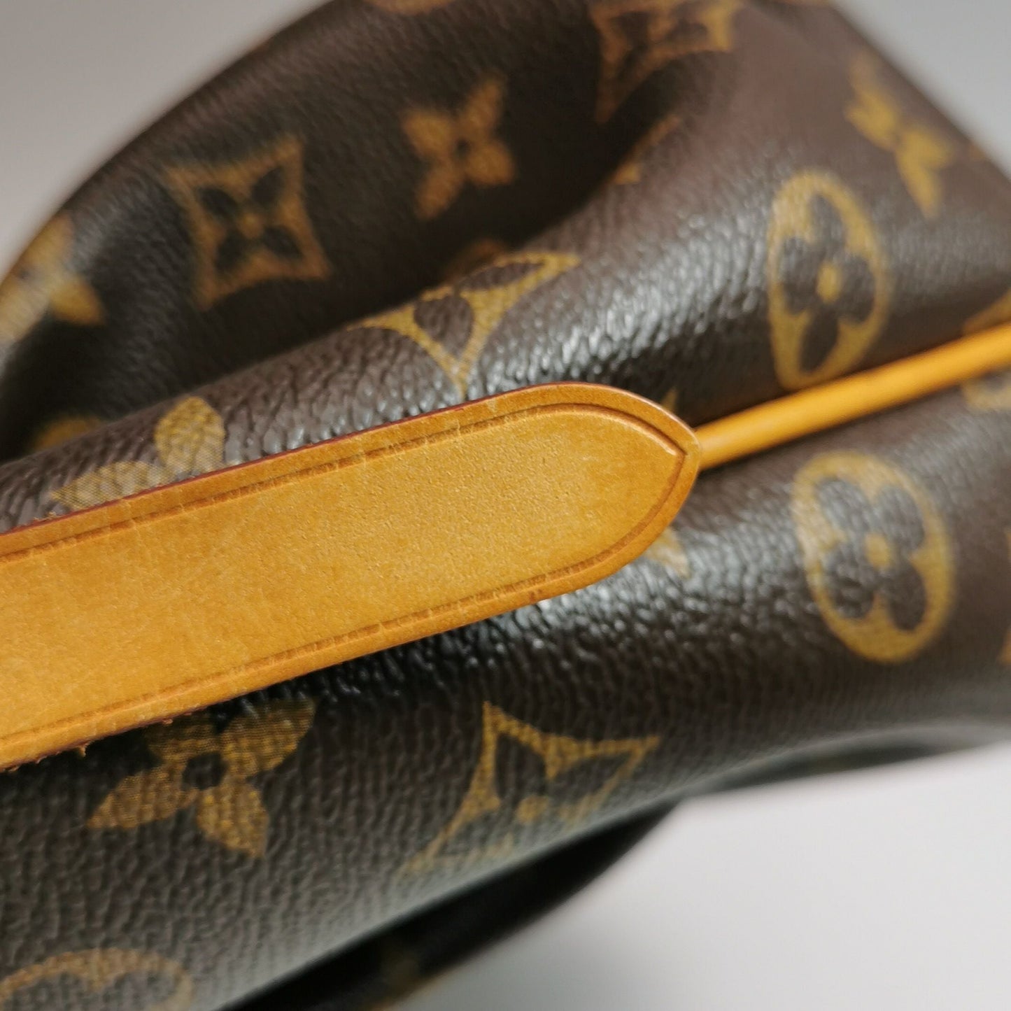 Preloved GLM-Turenne Small Monogram Canvas Pleated Crossbody Bag 250516781195156