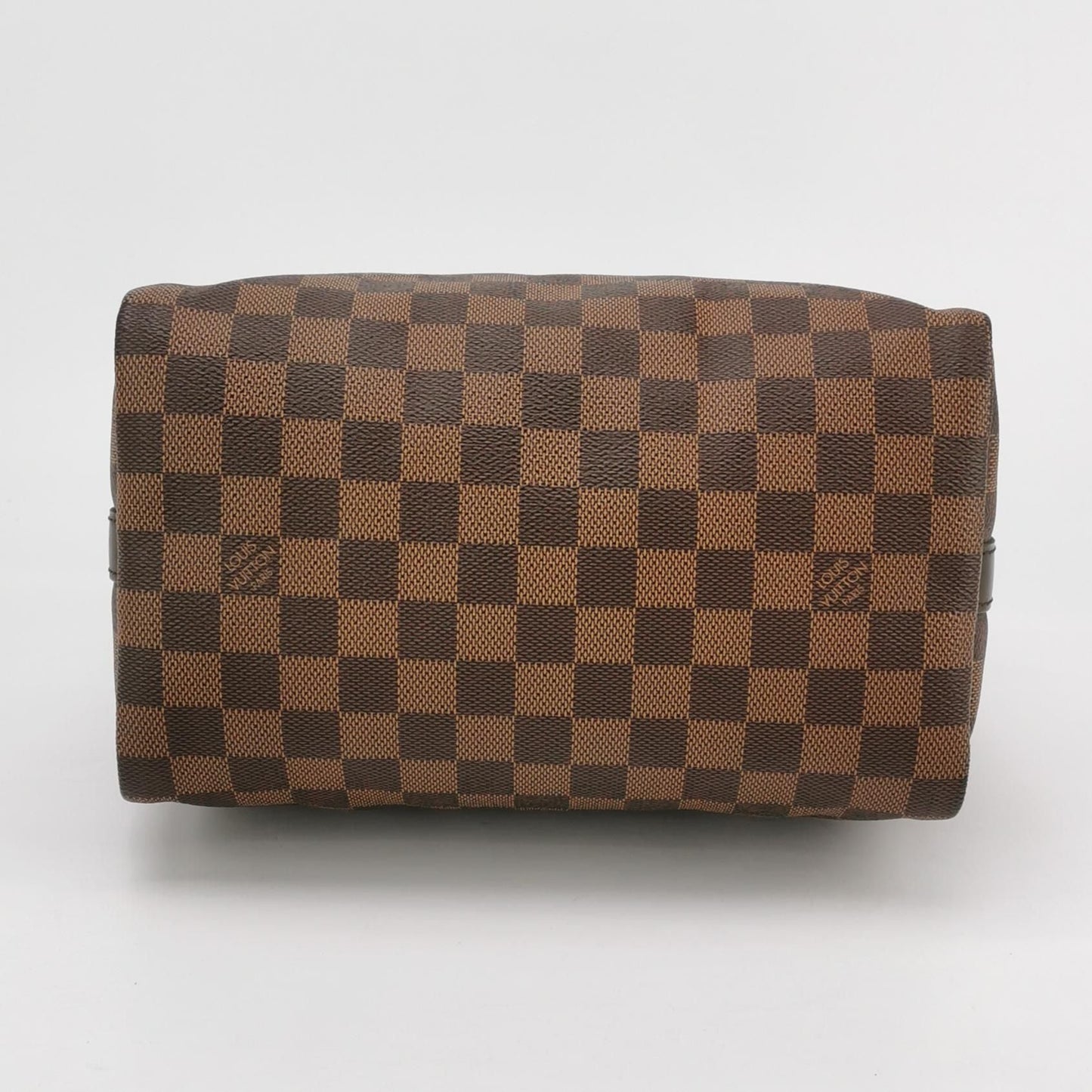 Preloved GLM-Speedy 25 Damier Ebene Boston Crossbody Bag 250515781194079