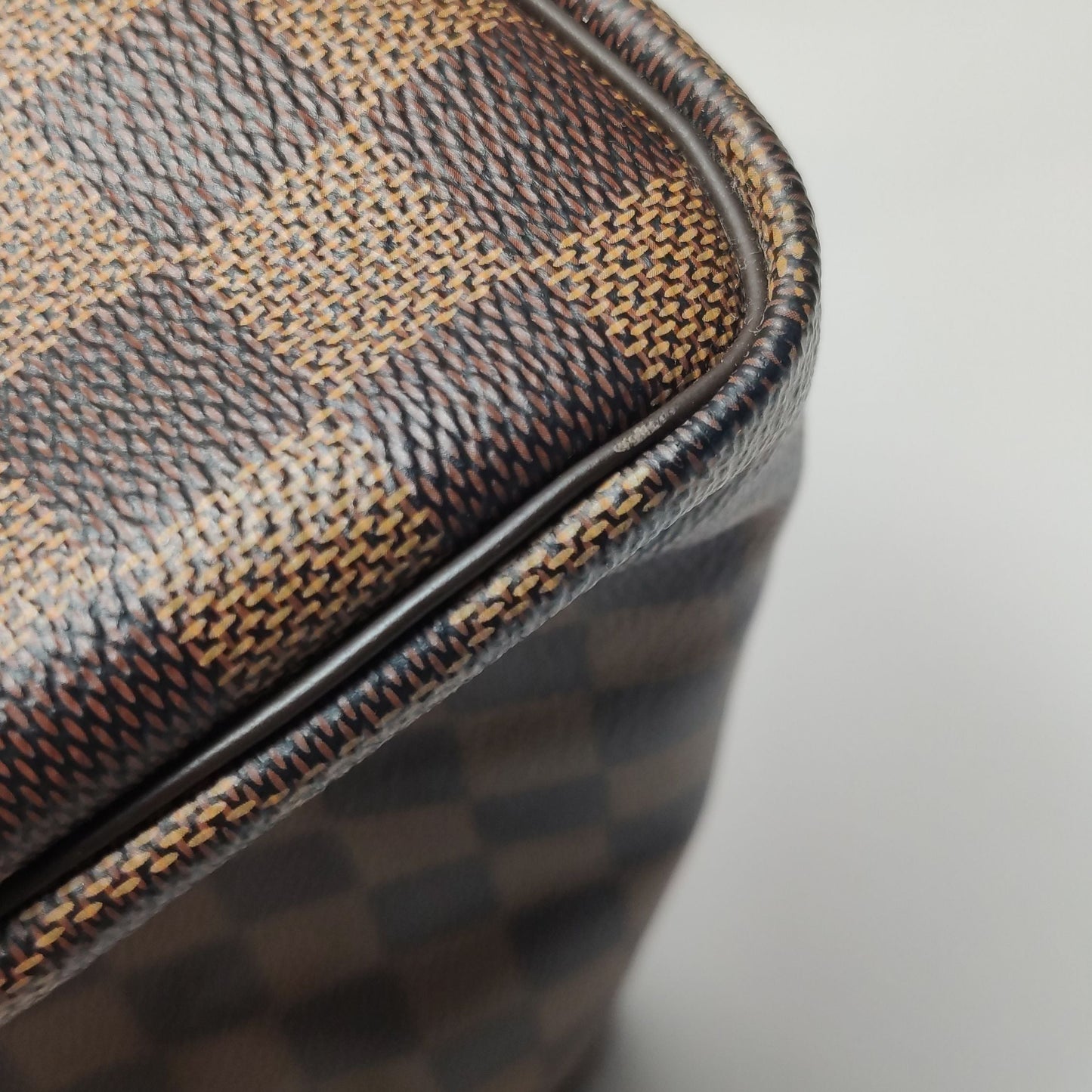 Preloved GLM-Speedy 25 Damier Ebene Boston Crossbody Bag 250515781194079
