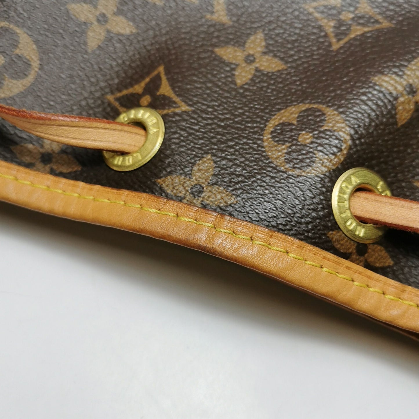 Preloved GLM-NOE BB Monogram Drawstring Crossbody Bag 250512781189303