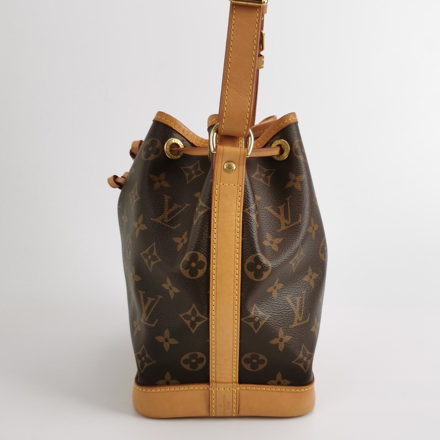Preloved GLM-NOE BB Monogram Drawstring Crossbody Bag 250512781189303