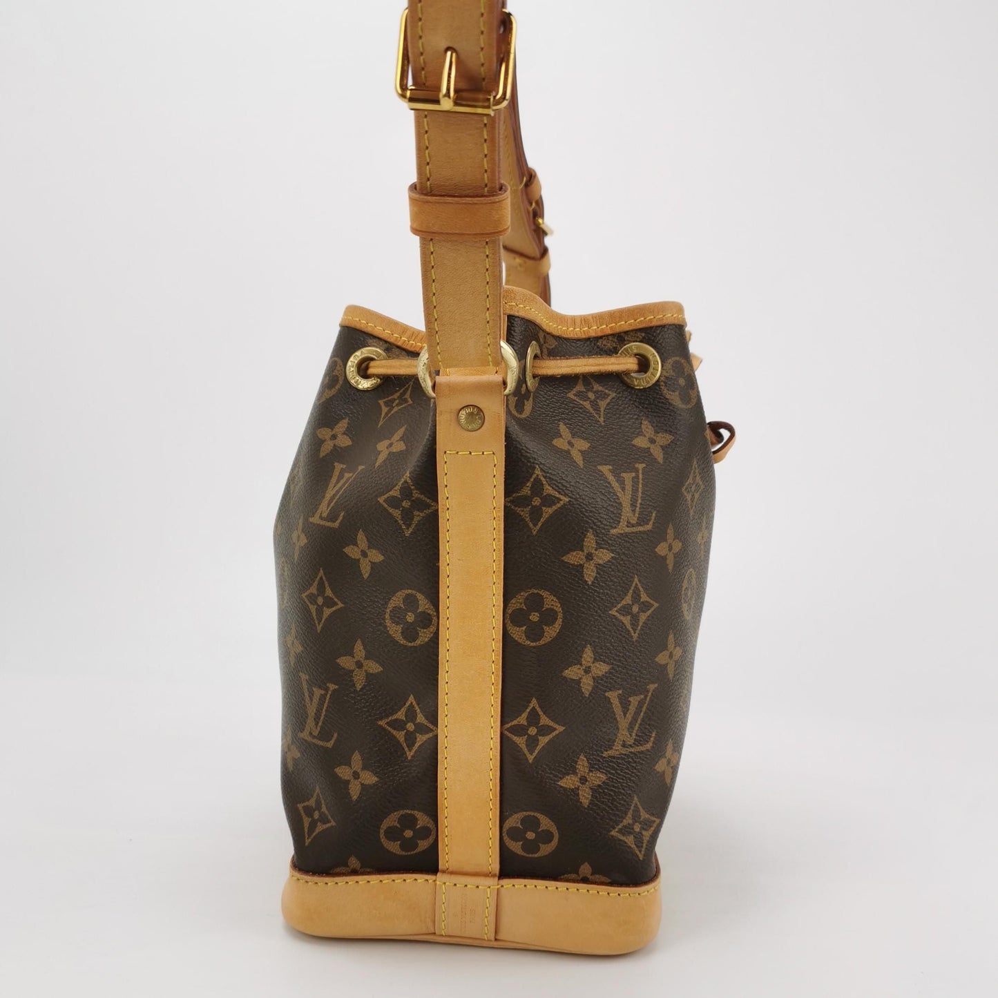 Preloved GLM-NOE BB Monogram Drawstring Crossbody Bag 250512781188809