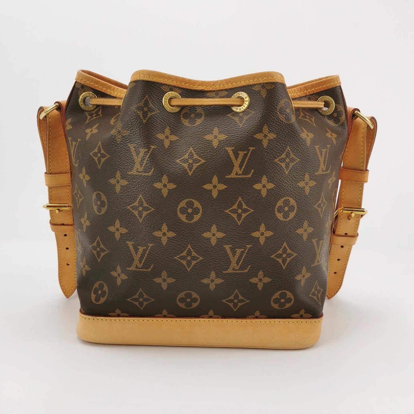 Preloved GLM-NOE BB Monogram Drawstring Crossbody Bag 250512781188809