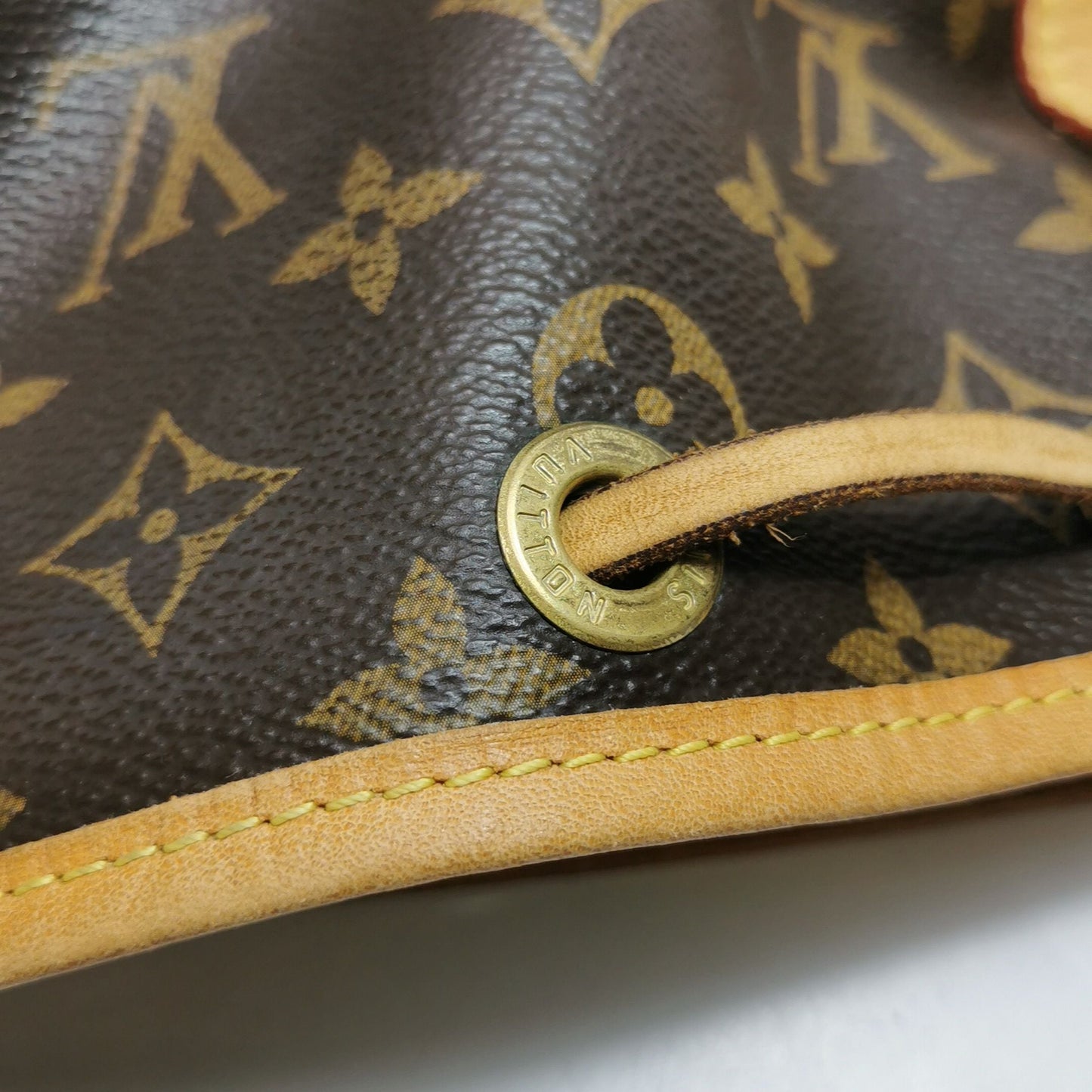Preloved GLM-NOE BB Monogram Drawstring Crossbody Bag 250512781188809